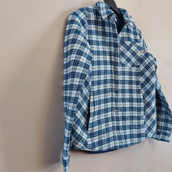 Obermeyer flannel quilted lining shirt jacket - Picture 2 of 11